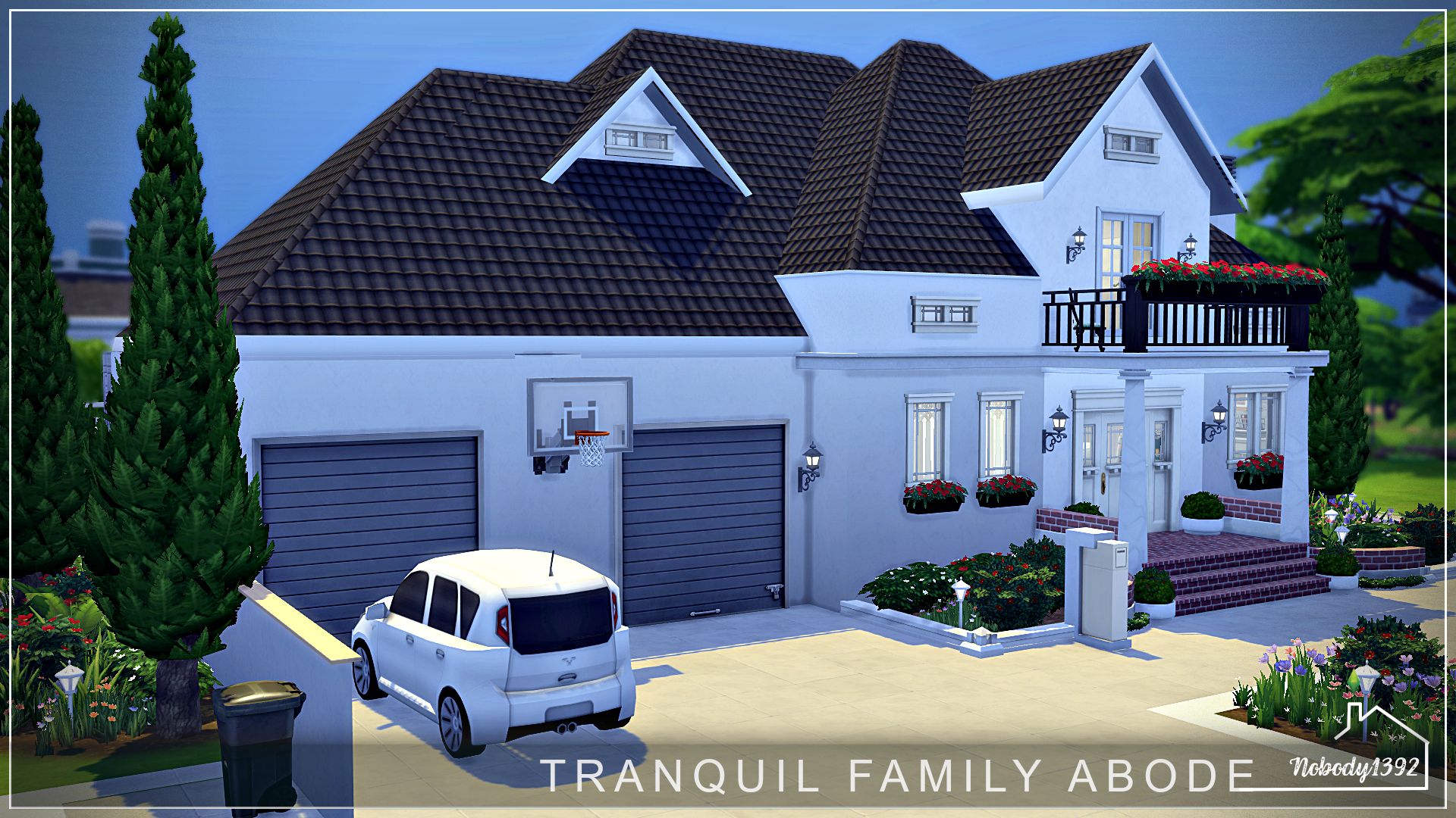 Tranquil Family Abode (No CC!) mod for The Sims 4 