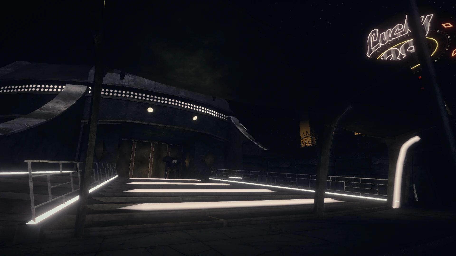 Edmond's Strip Lighting Overhaul mod for Fallout: New Vegas