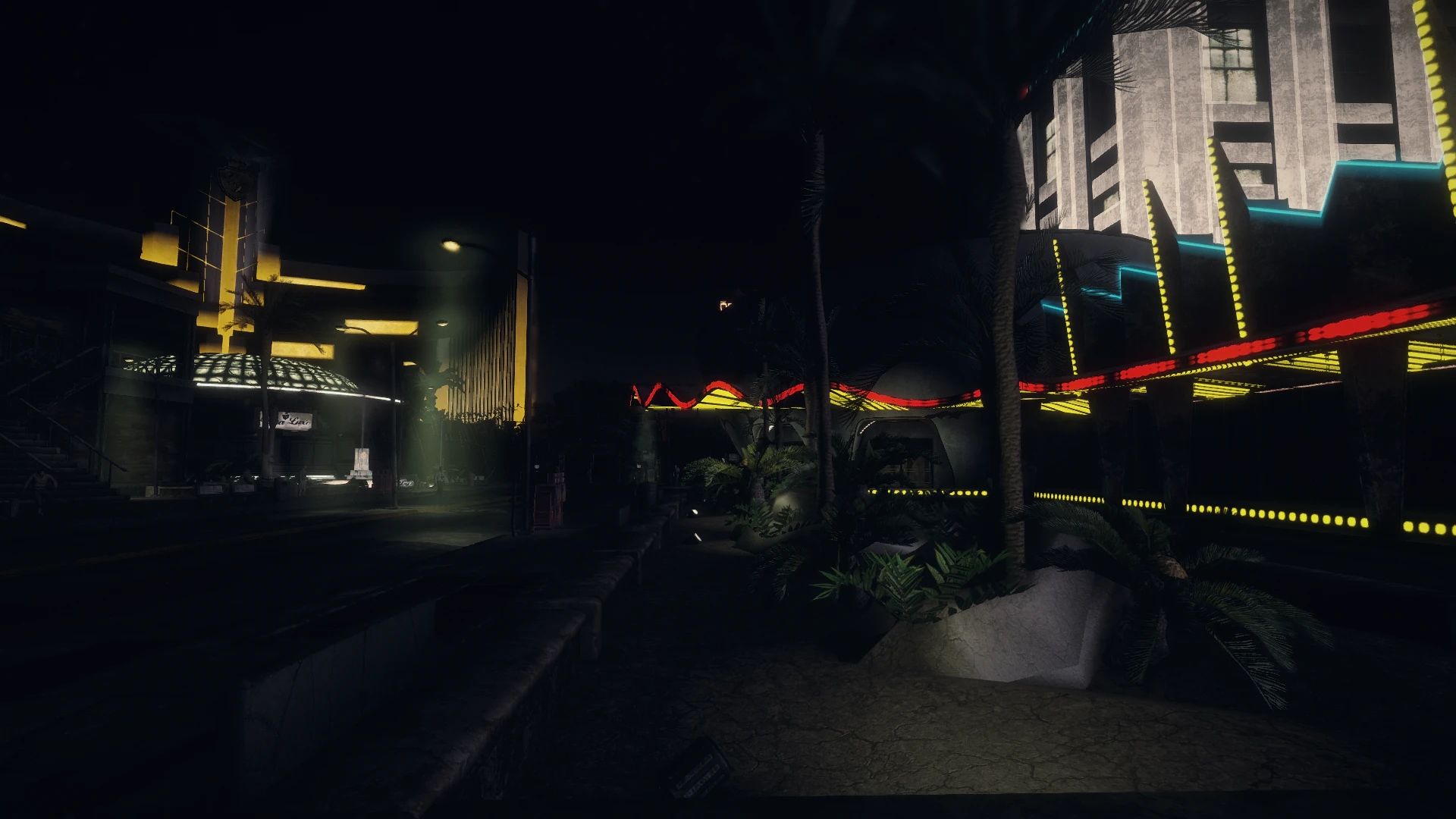 Edmond's Strip Lighting Overhaul mod for Fallout: New Vegas