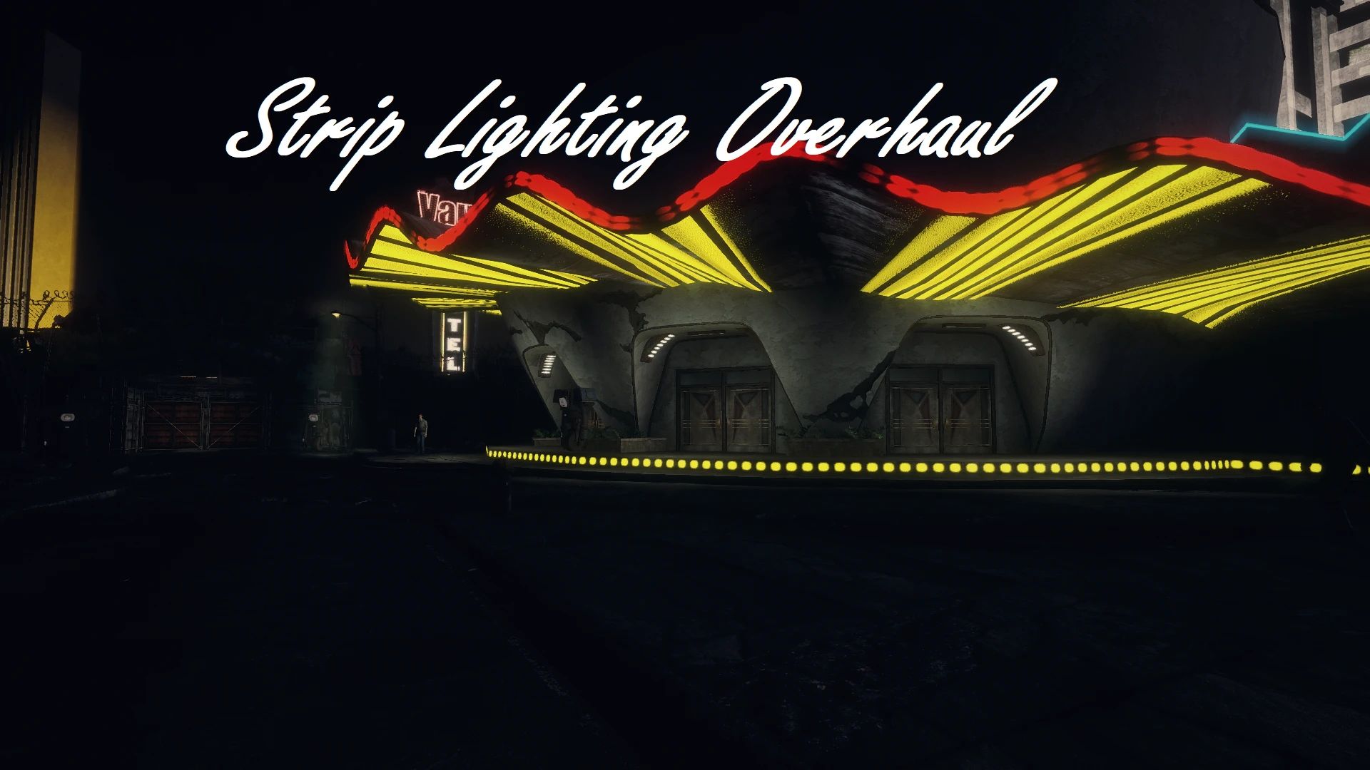 Edmond's Strip Lighting Overhaul mod for Fallout: New Vegas