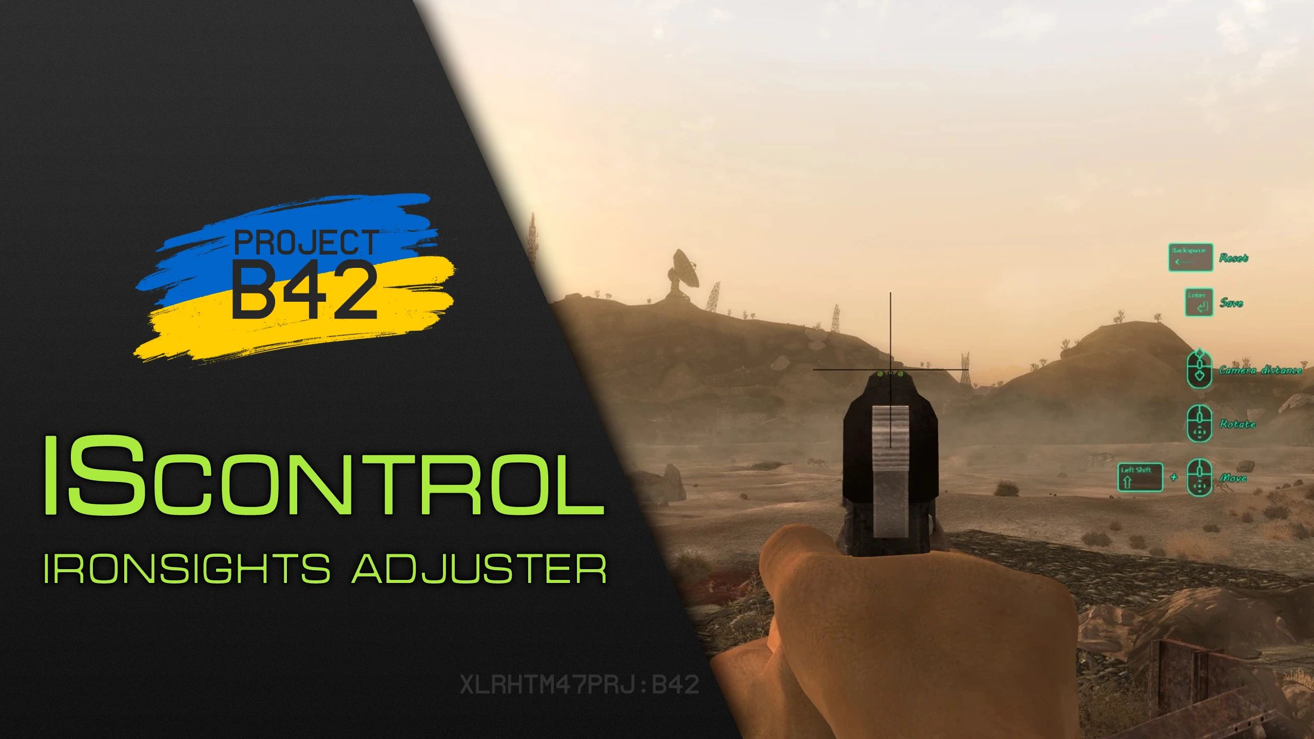ISControl Enabler and Ironsights adjuster (ESPless) mod for Fallout: New Vegas