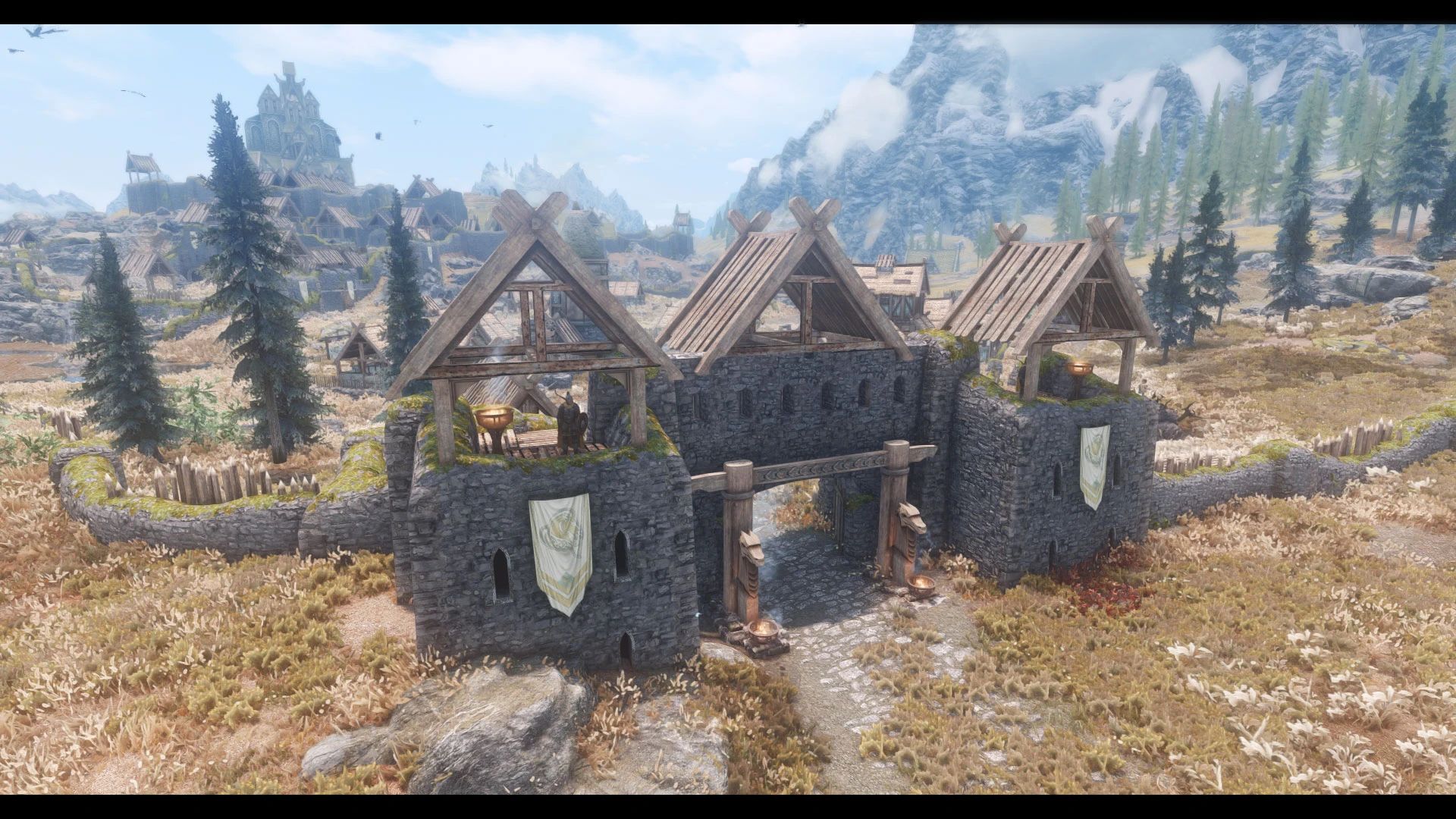 JK's Whiterun Outskirts mod for The Elder Scrolls V: Skyrim Special Edition