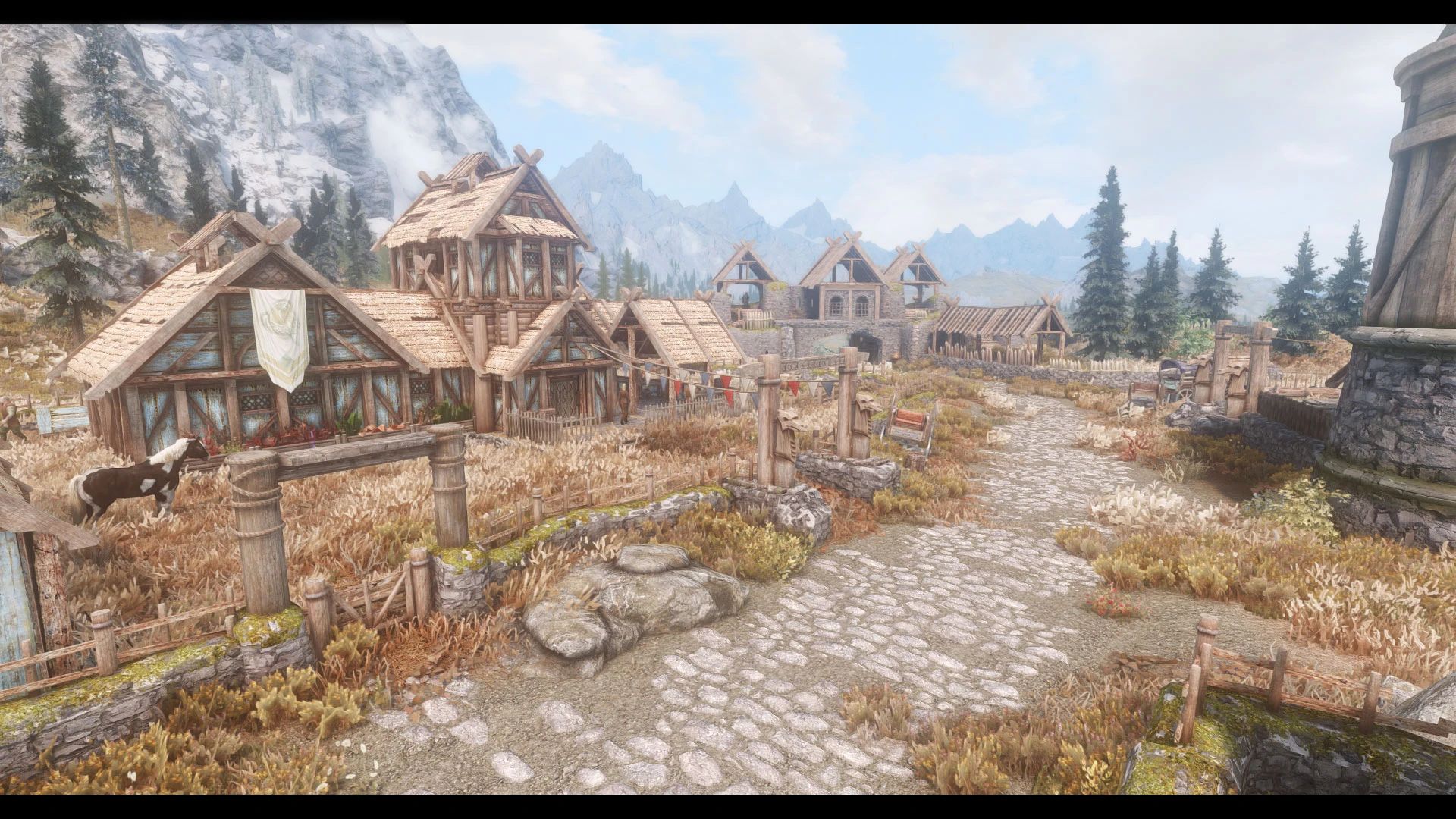 JK's Whiterun Outskirts mod for The Elder Scrolls V: Skyrim Special Edition