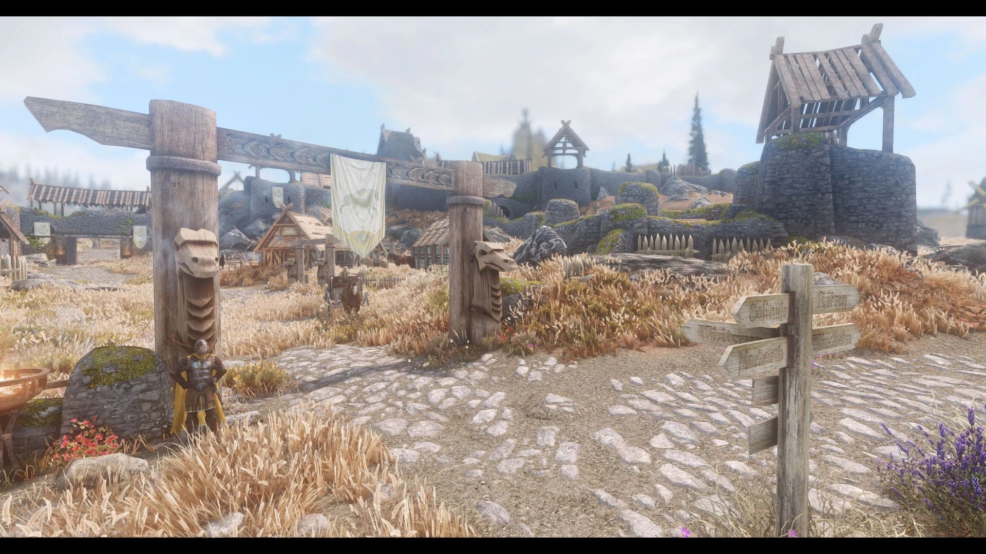 JK's Whiterun Outskirts mod for The Elder Scrolls V: Skyrim Special Edition