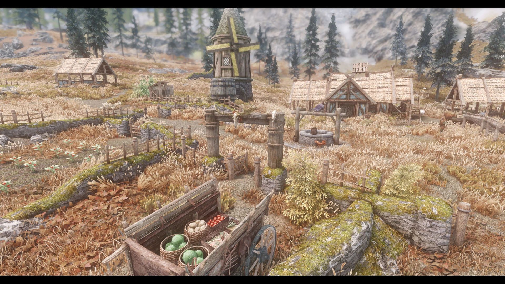 JK's Whiterun Outskirts mod for The Elder Scrolls V: Skyrim Special Edition