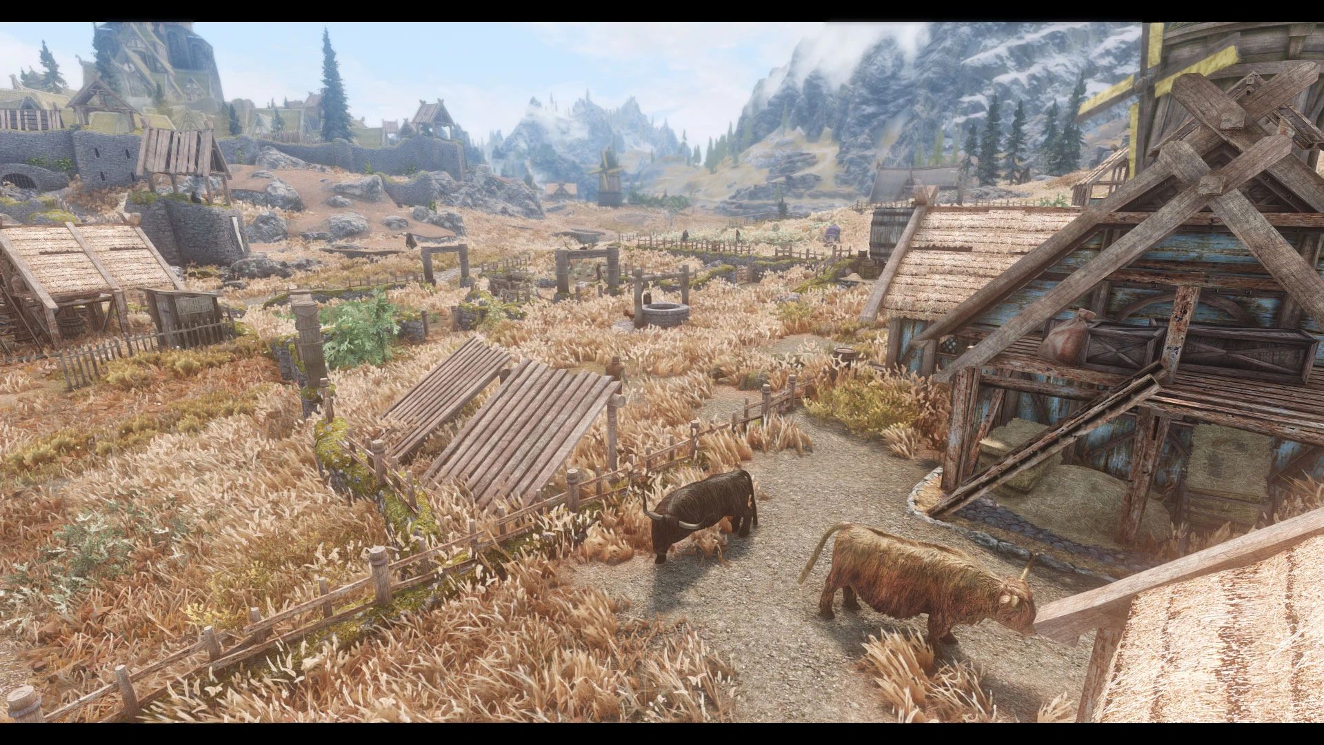 JK's Whiterun Outskirts mod for The Elder Scrolls V: Skyrim Special Edition