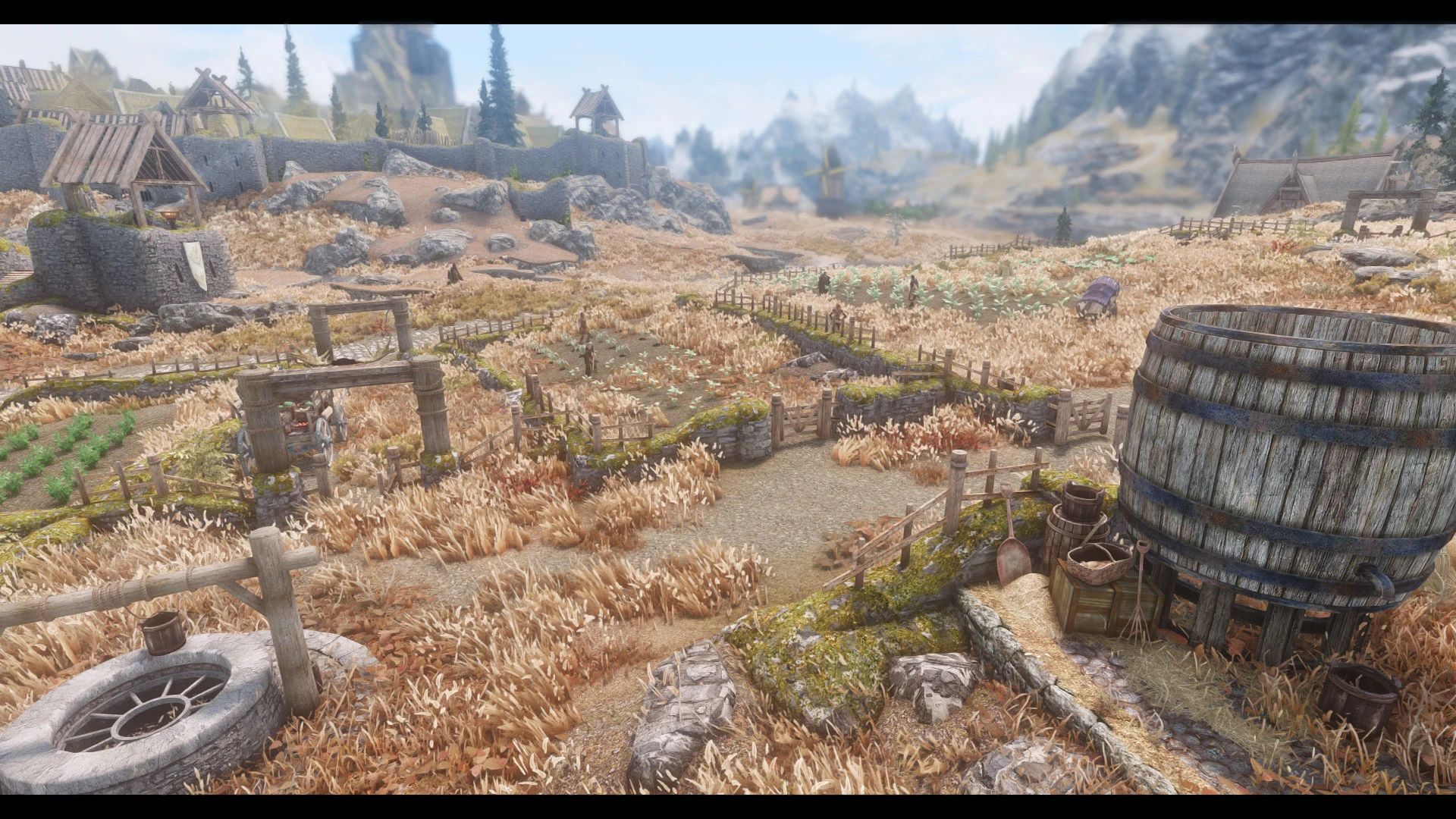 JK's Whiterun Outskirts mod for The Elder Scrolls V: Skyrim Special Edition