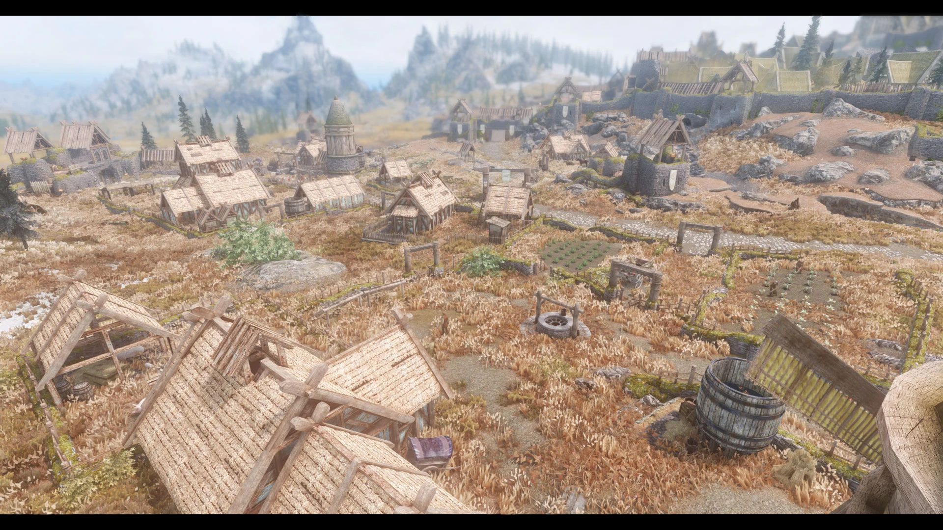 JK's Whiterun Outskirts mod for The Elder Scrolls V: Skyrim Special Edition