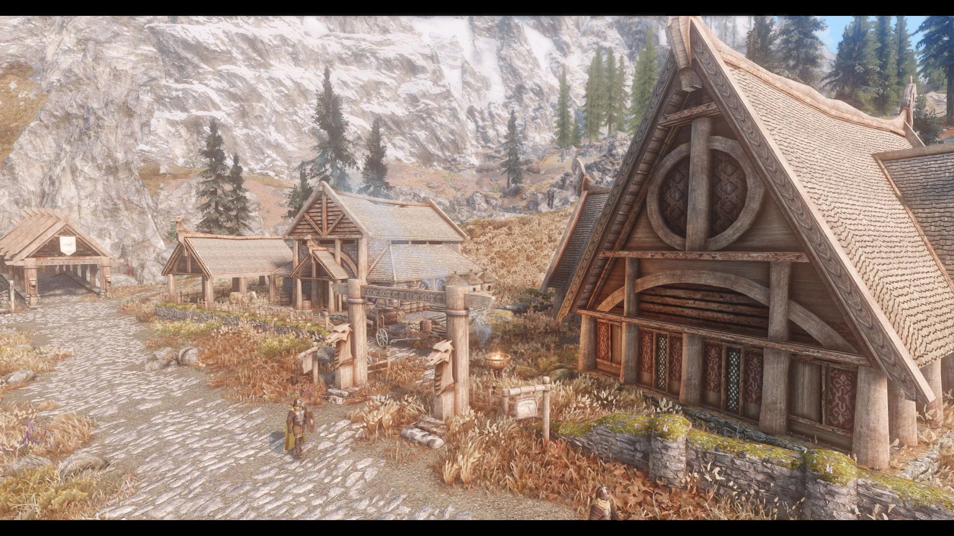 JK's Whiterun Outskirts mod for The Elder Scrolls V: Skyrim Special Edition