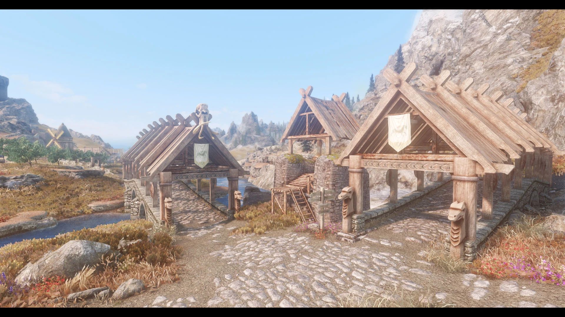 JK's Whiterun Outskirts mod for The Elder Scrolls V: Skyrim Special Edition