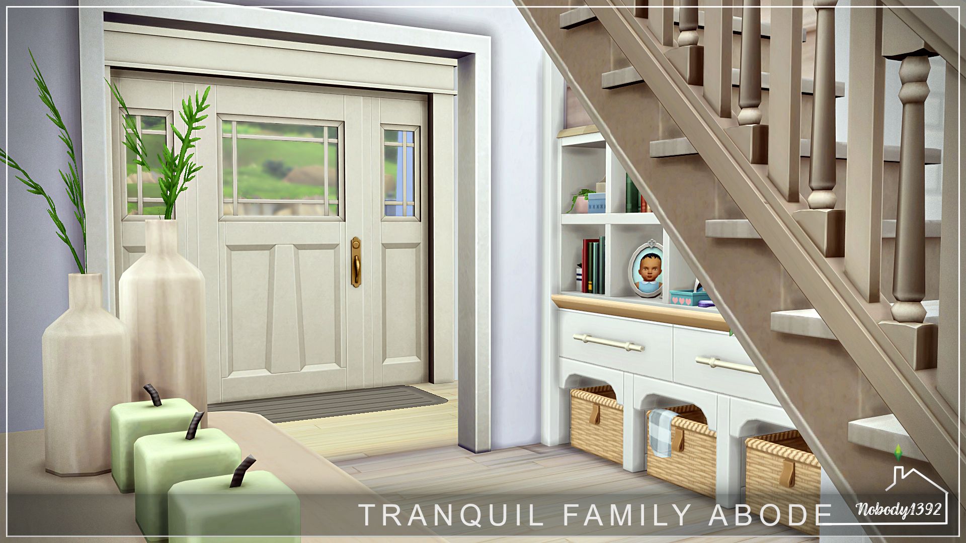 Tranquil Family Abode (No CC!) mod for The Sims 4 