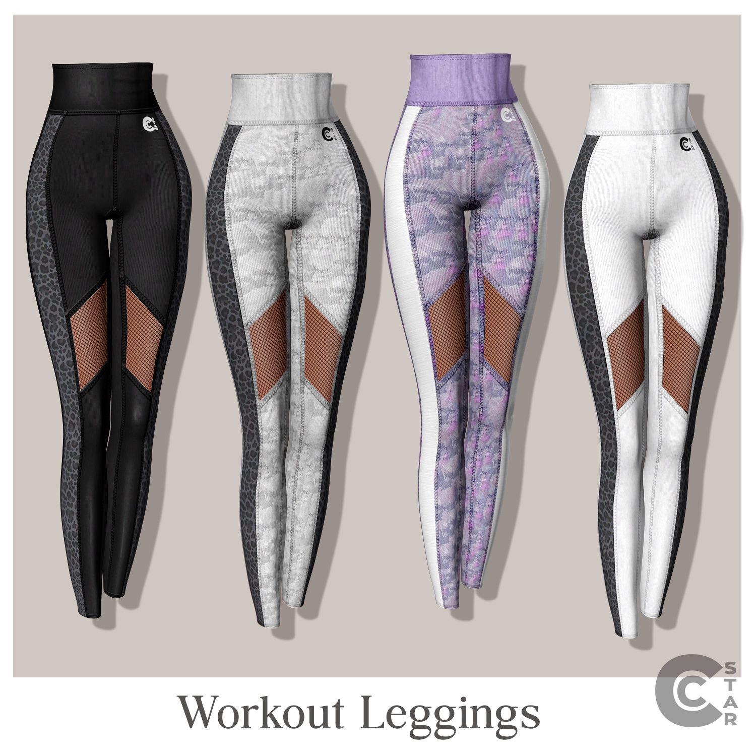 Workout Leggings mod for The Sims 4 