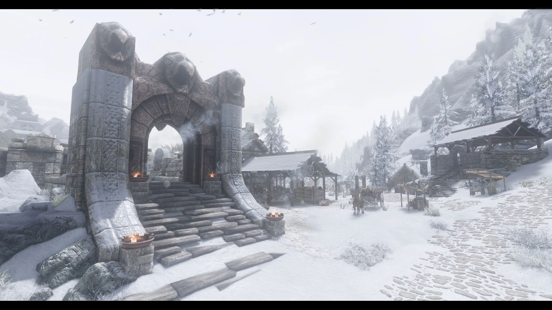 JK's Windhelm Outskirts mod for The Elder Scrolls V: Skyrim Special Edition