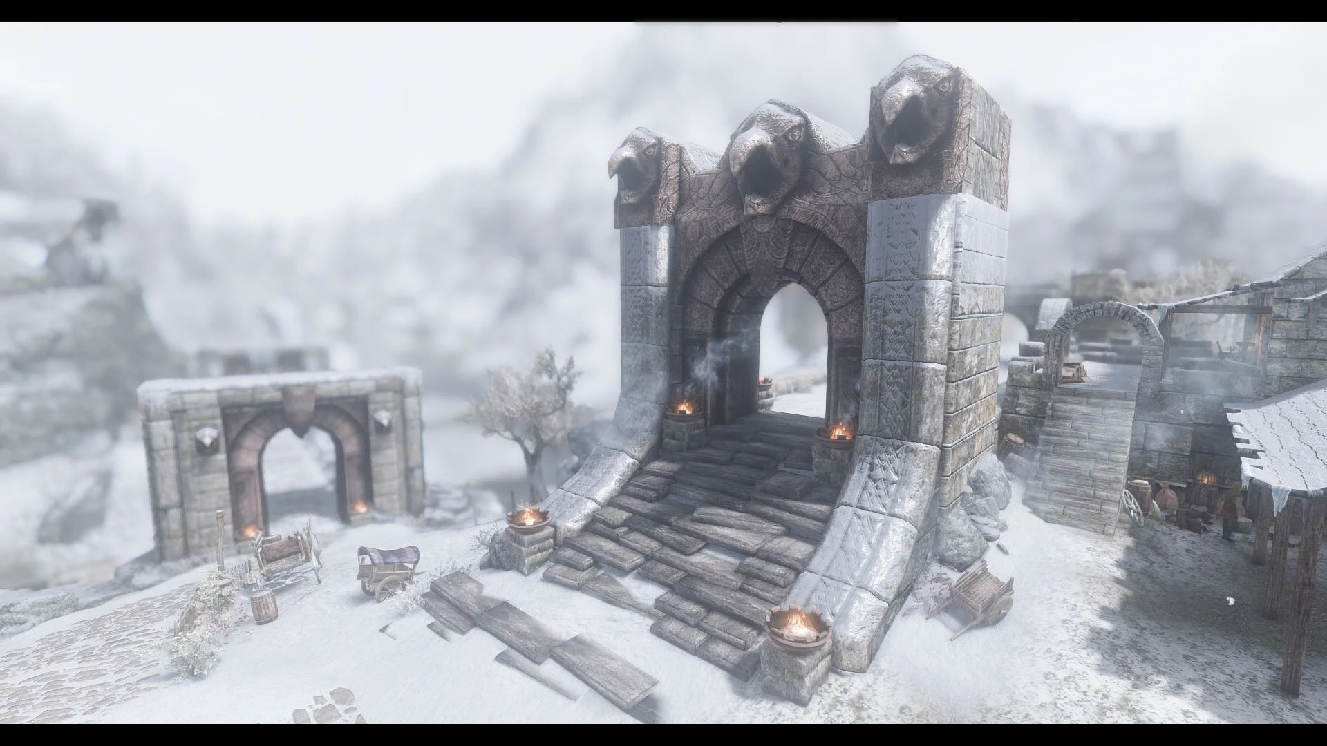 JK's Windhelm Outskirts mod for The Elder Scrolls V: Skyrim Special Edition