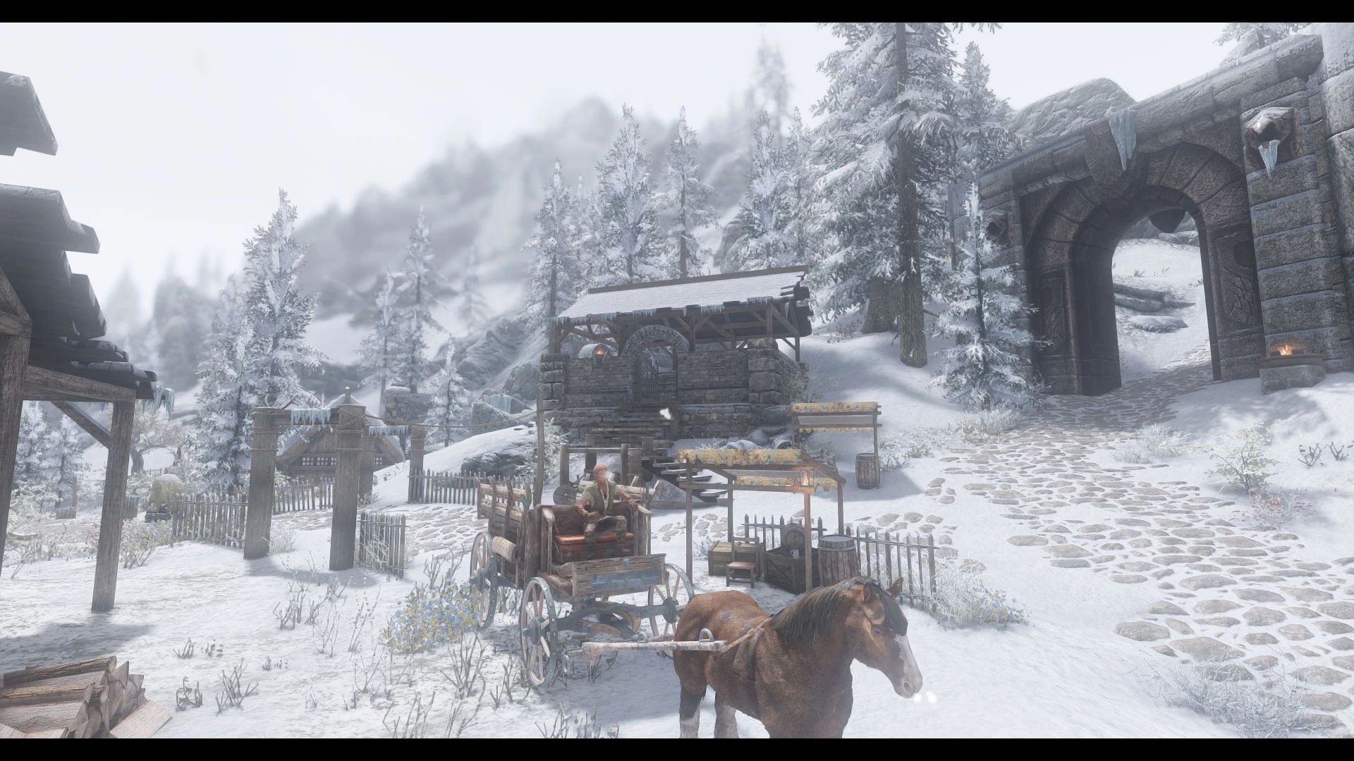 JK's Windhelm Outskirts mod for The Elder Scrolls V: Skyrim Special Edition