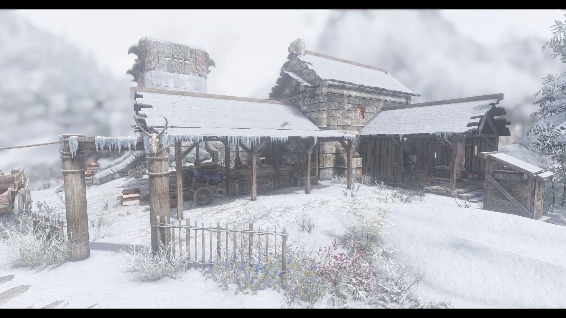 JK's Windhelm Outskirts mod for The Elder Scrolls V: Skyrim Special Edition