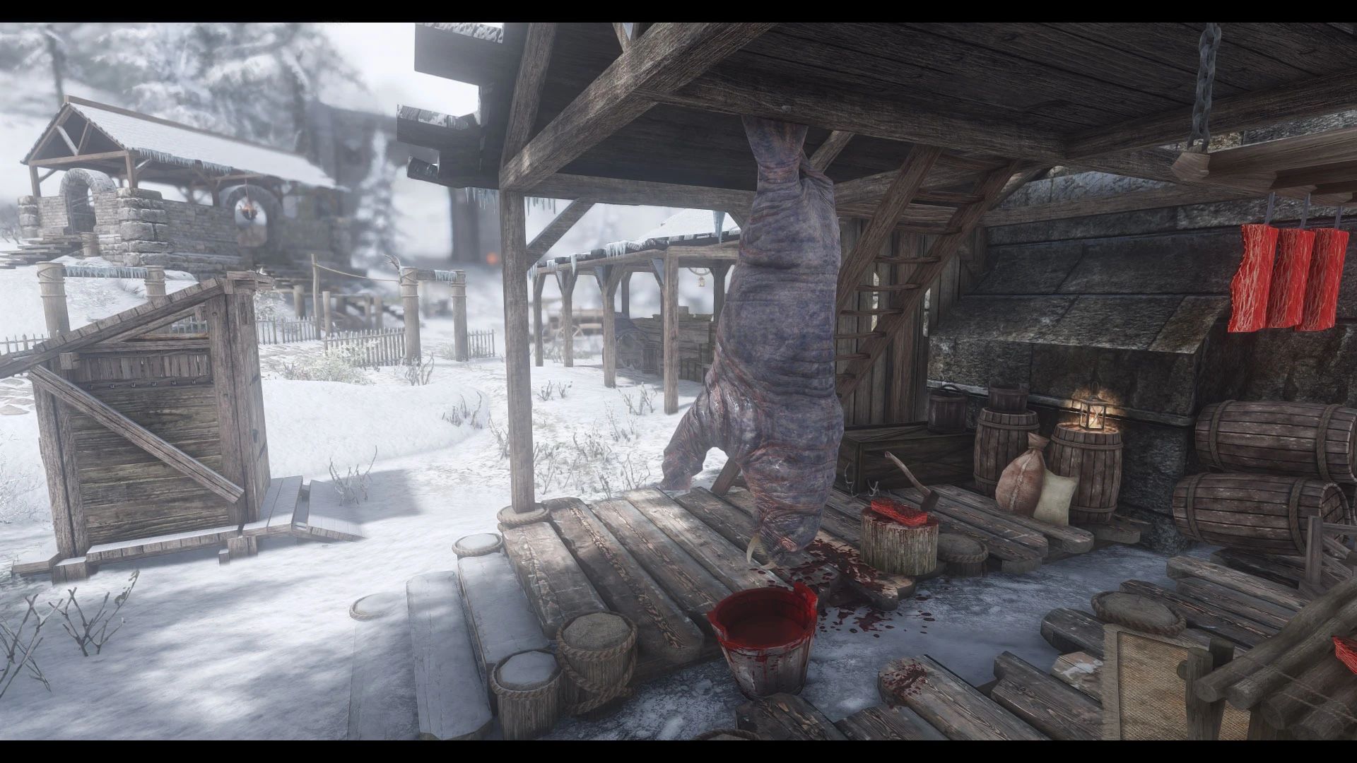 JK's Windhelm Outskirts mod for The Elder Scrolls V: Skyrim Special Edition