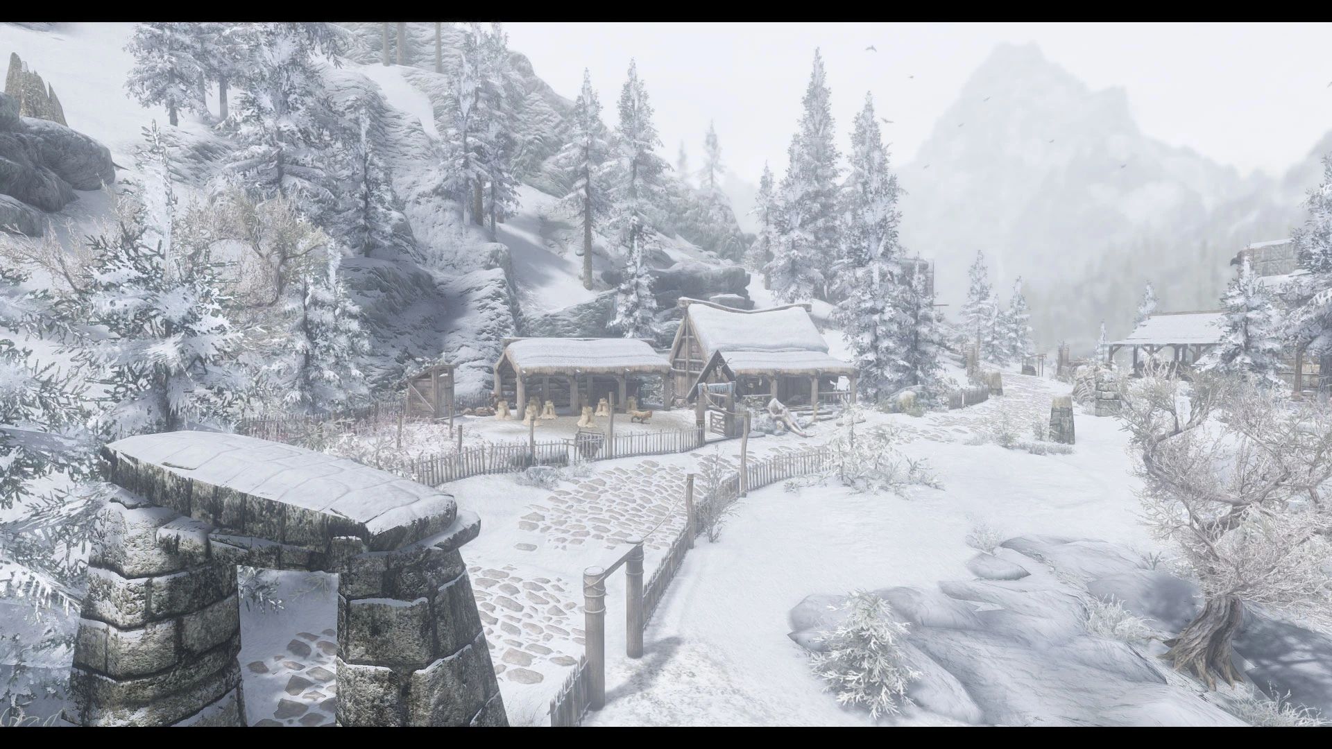 JK's Windhelm Outskirts mod for The Elder Scrolls V: Skyrim Special Edition