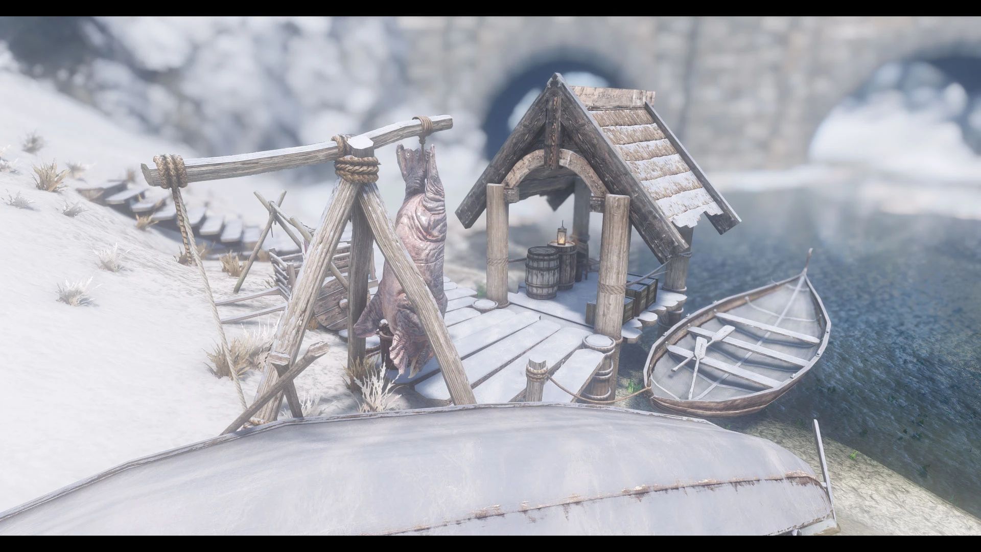 JK's Windhelm Outskirts mod for The Elder Scrolls V: Skyrim Special Edition