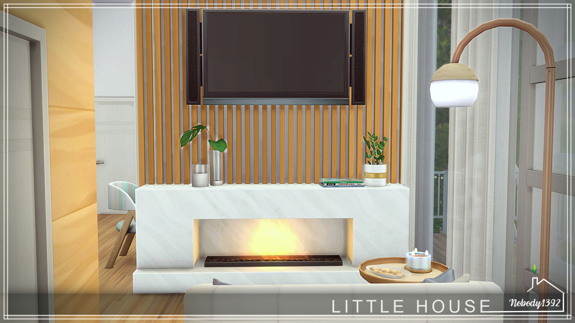 Little House (No CC!) mod for The Sims 4 