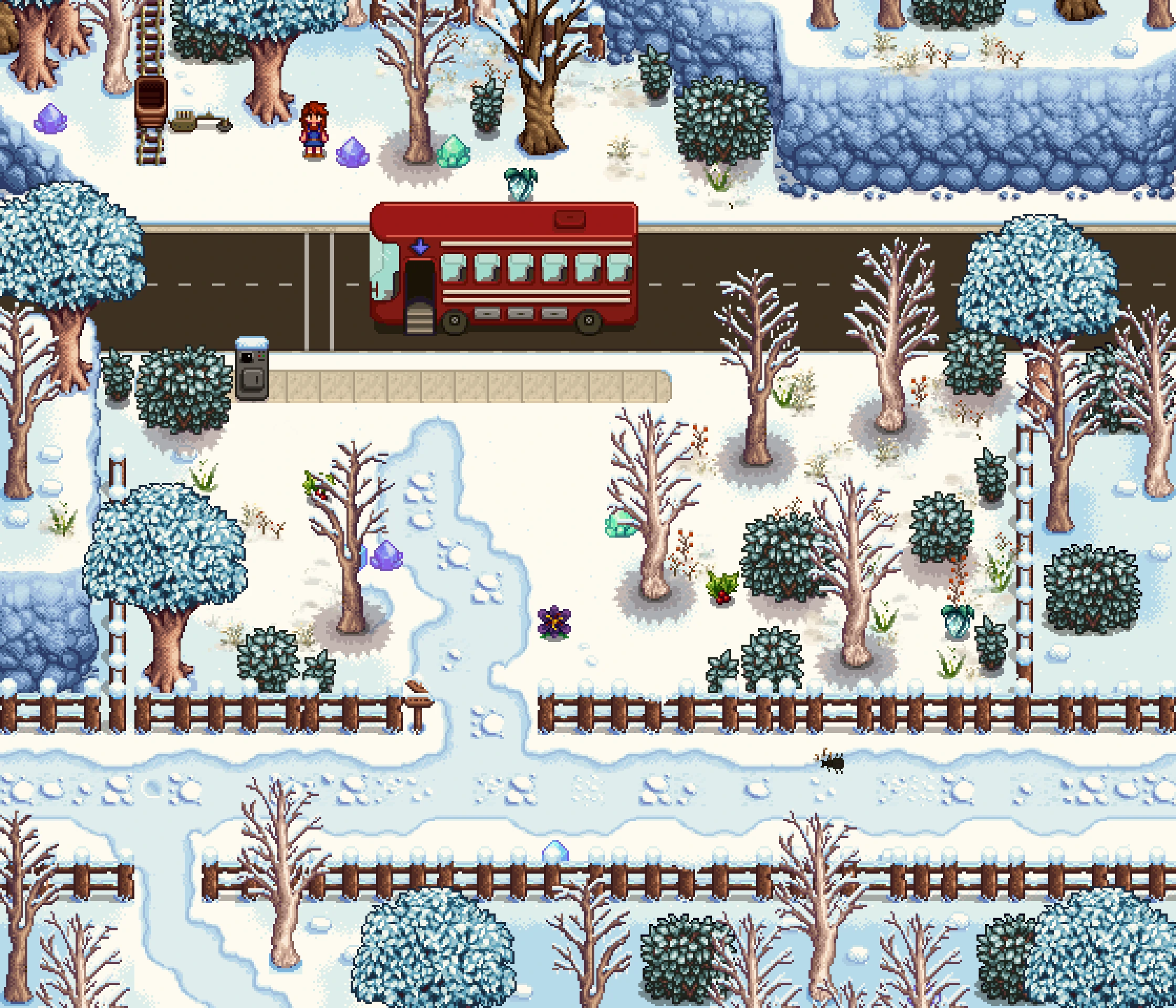 SH's Festive Valley mod for Stardew Valley