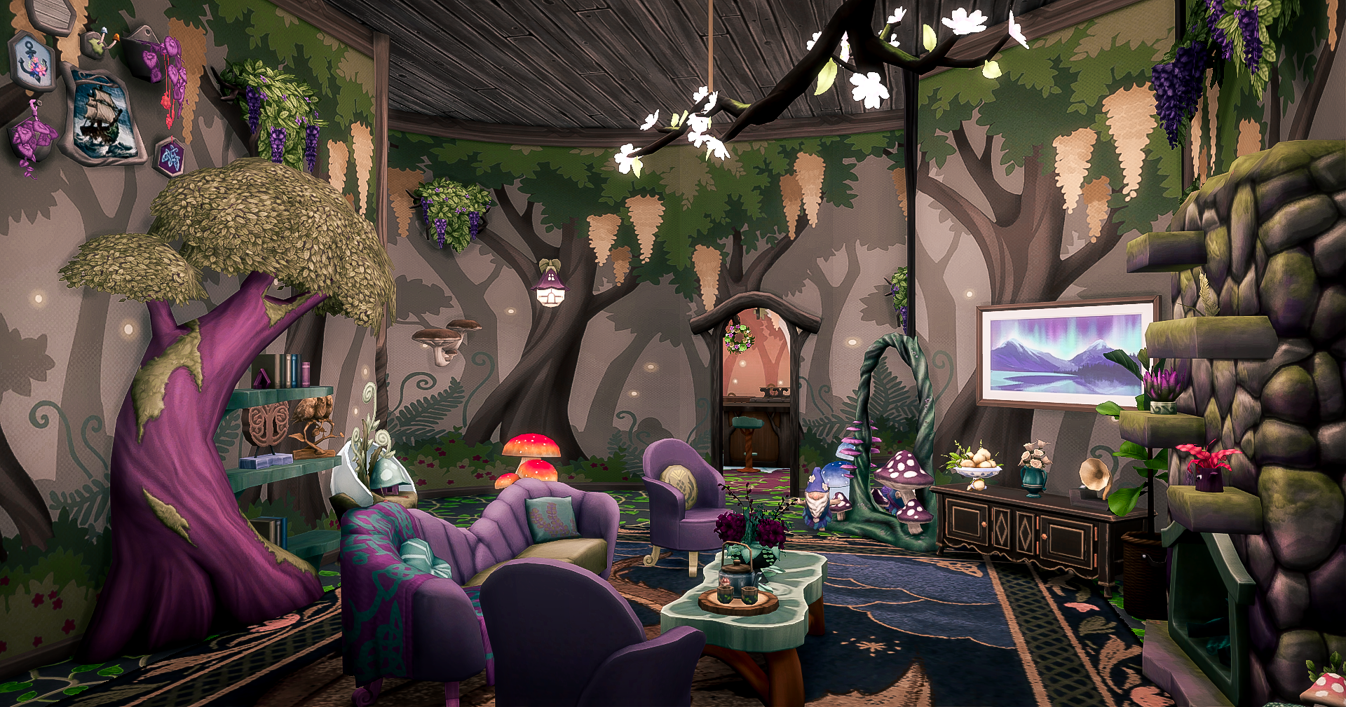 The Enchanted Fairy House (GGM Exclusive) mod for The Sims 4 