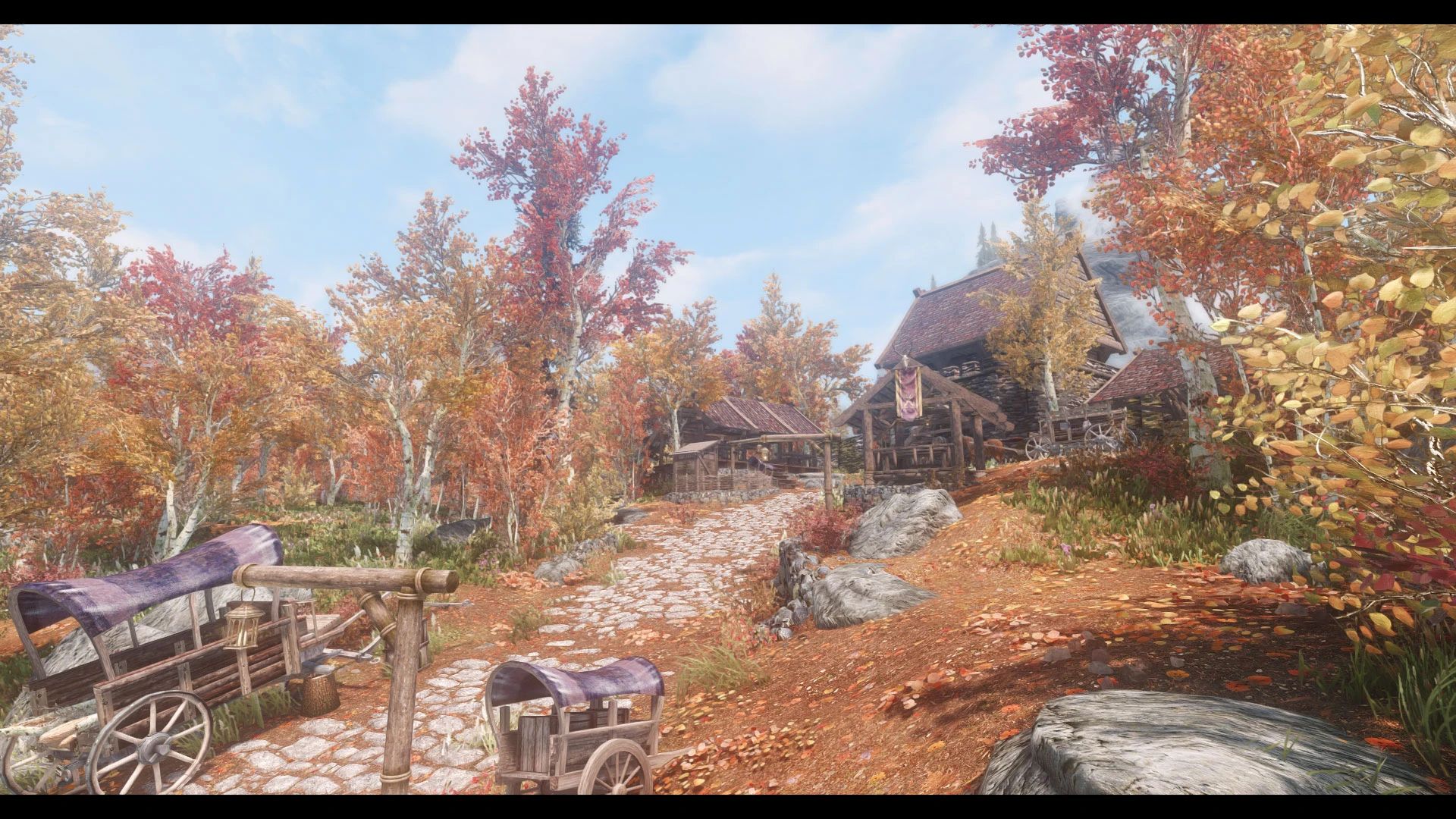 JK's Riften Outskirts mod for The Elder Scrolls V: Skyrim Special Edition
