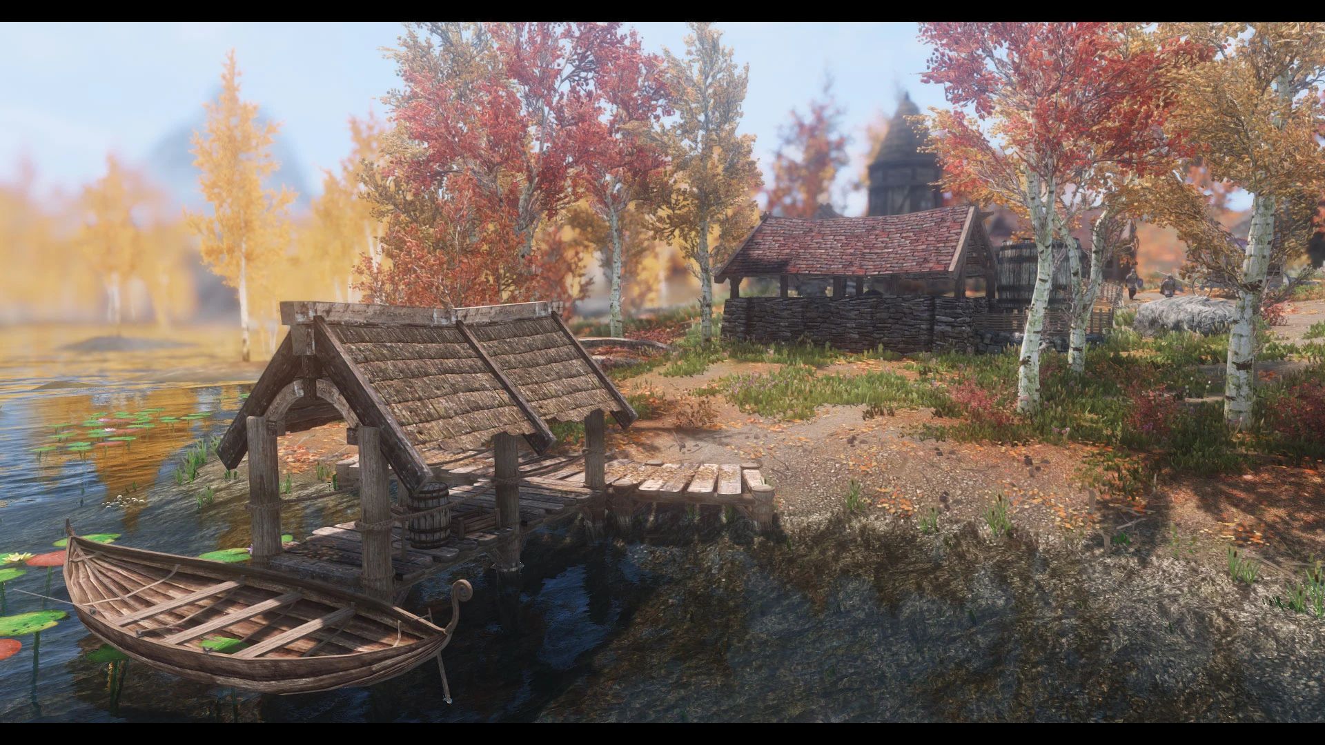 JK's Riften Outskirts mod for The Elder Scrolls V: Skyrim Special Edition