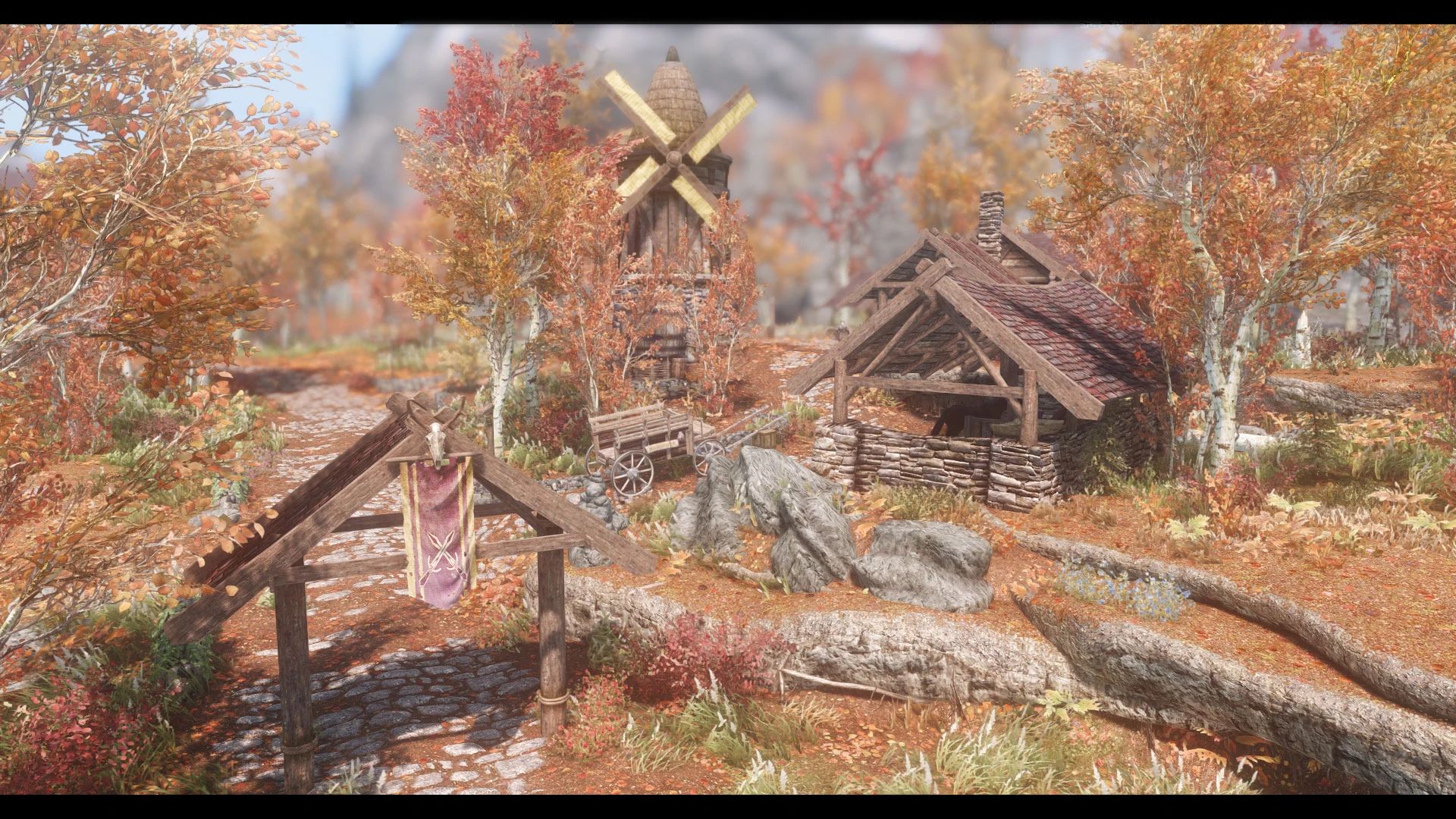 JK's Riften Outskirts mod for The Elder Scrolls V: Skyrim Special Edition