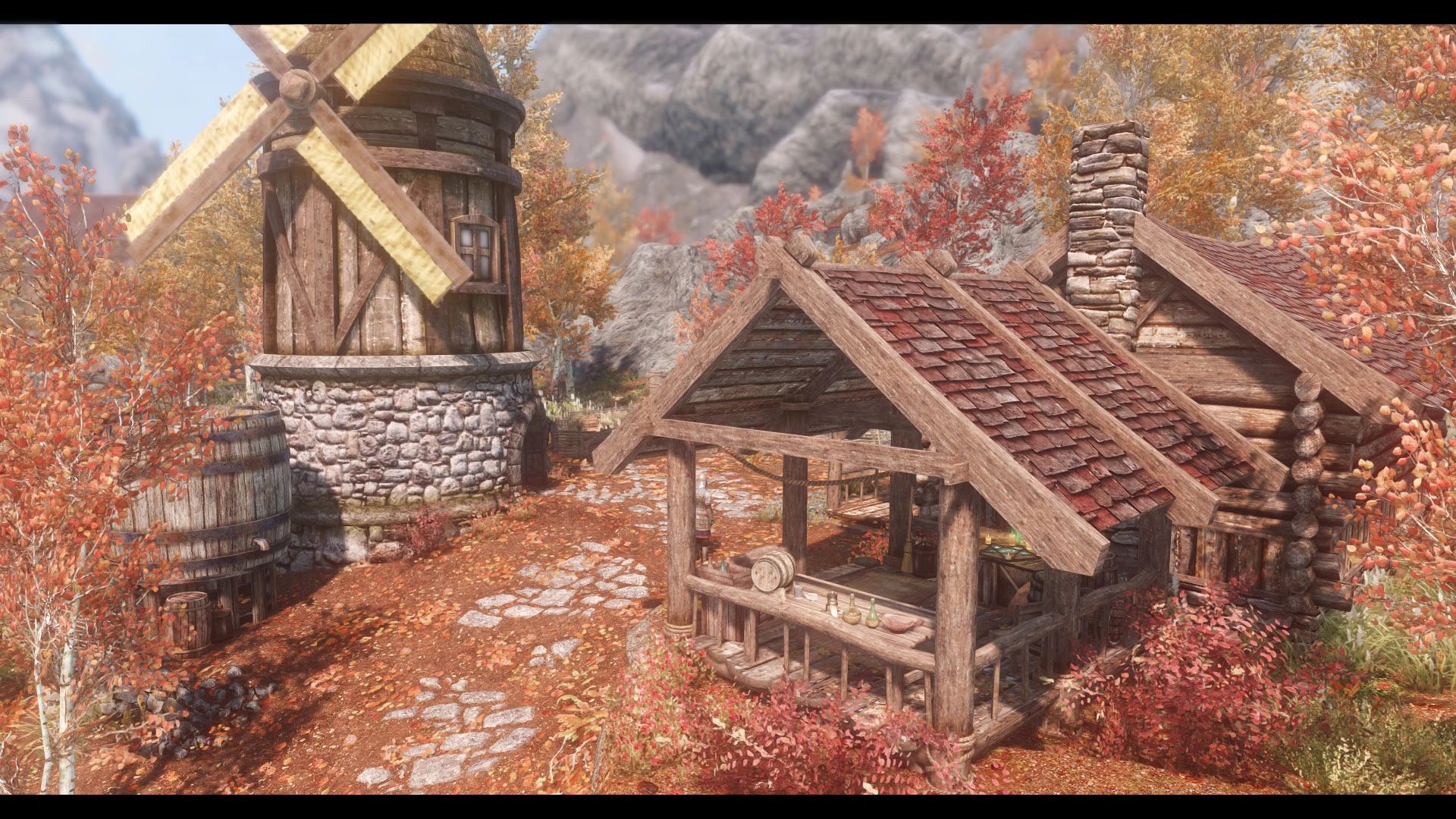 JK's Riften Outskirts mod for The Elder Scrolls V: Skyrim Special Edition