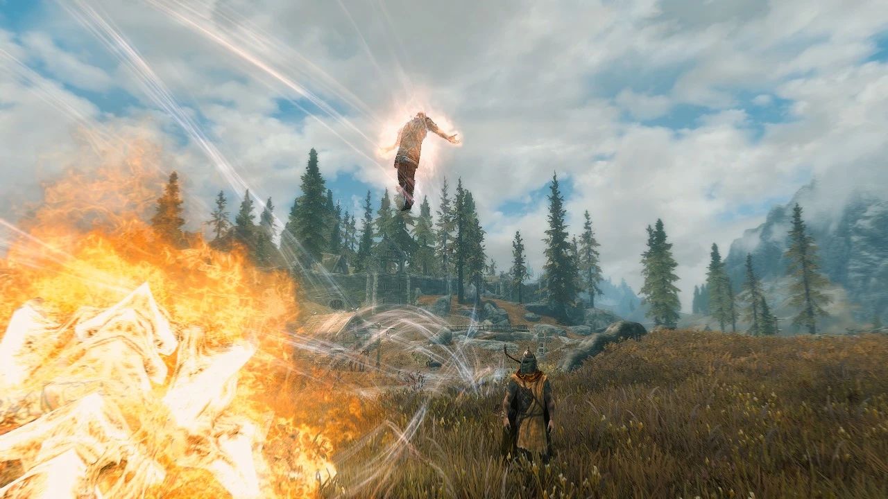 Cinematic Dragon Soul Absorption LE mod for Skyrim