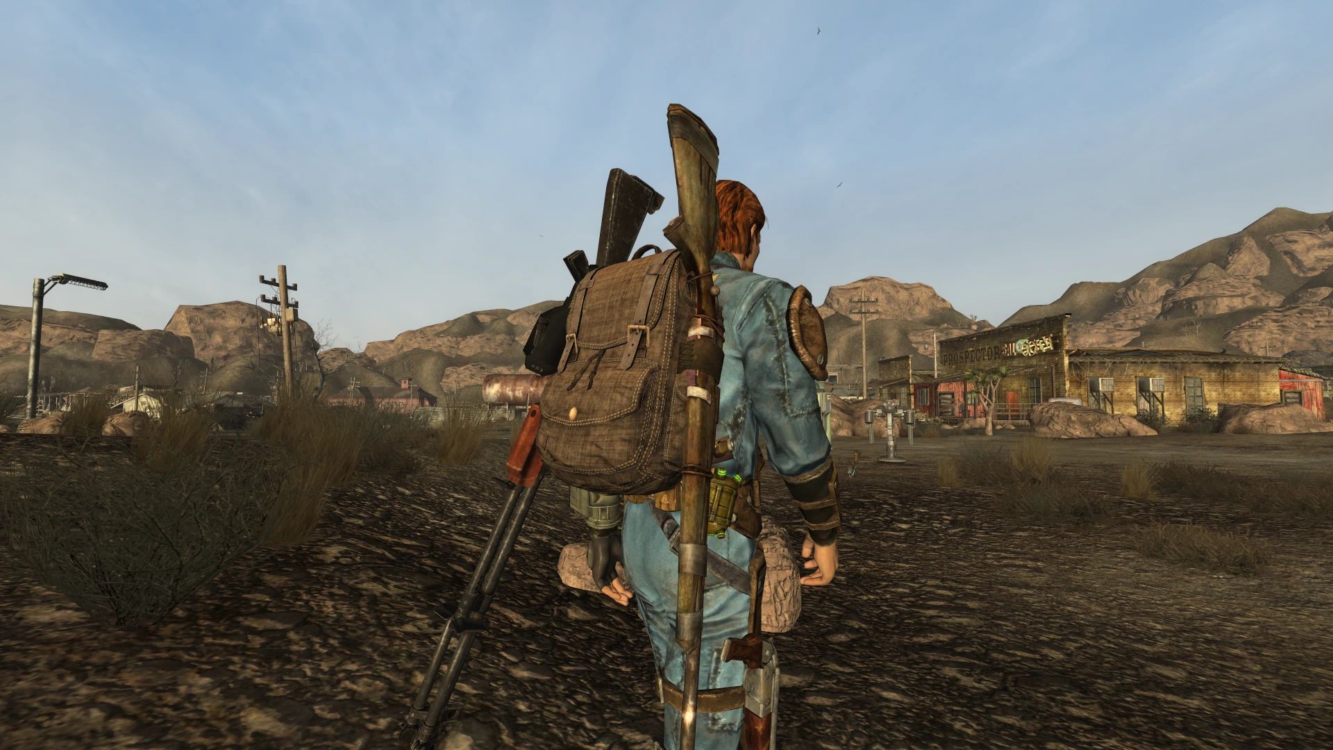 B42 Holstered Offensive Tools and Bouncy Natural Boomsticks mod for Fallout: New Vegas