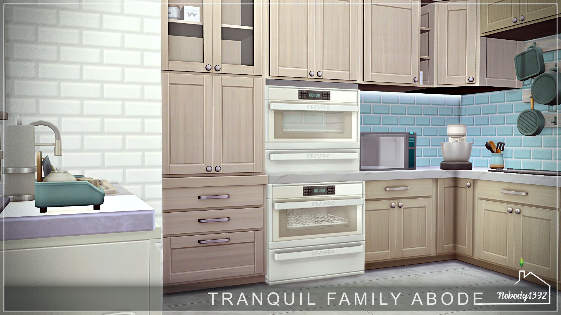 Tranquil Family Abode (No CC!) mod for The Sims 4 
