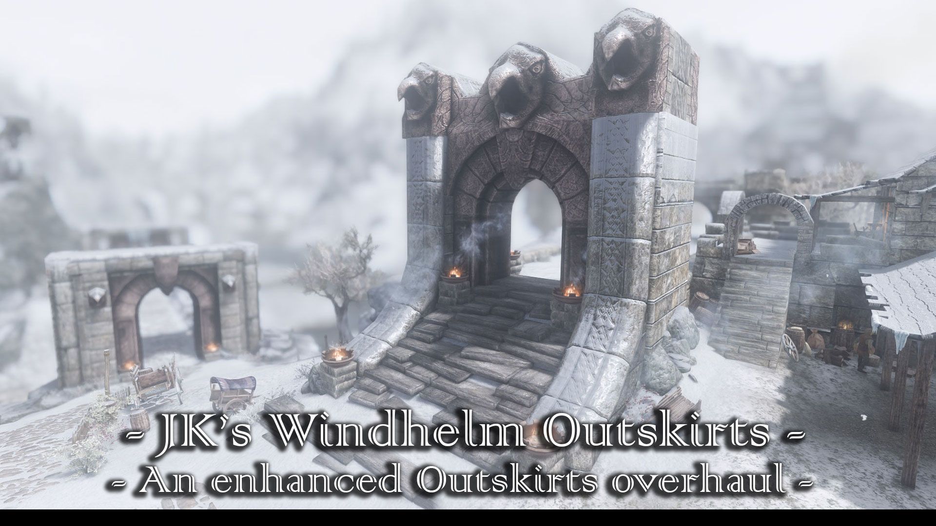 JK's Windhelm Outskirts mod for The Elder Scrolls V: Skyrim Special Edition