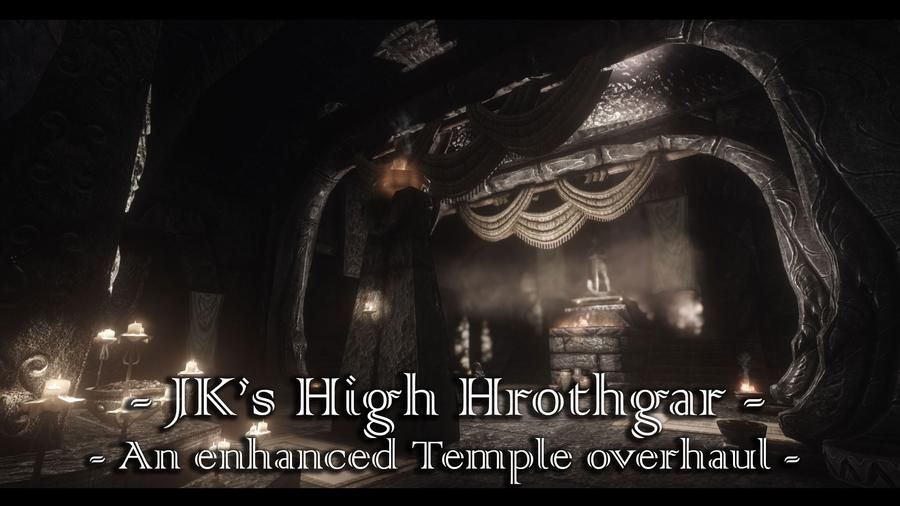 JK's High Hrothgar mod for The Elder Scrolls V: Skyrim Special Edition