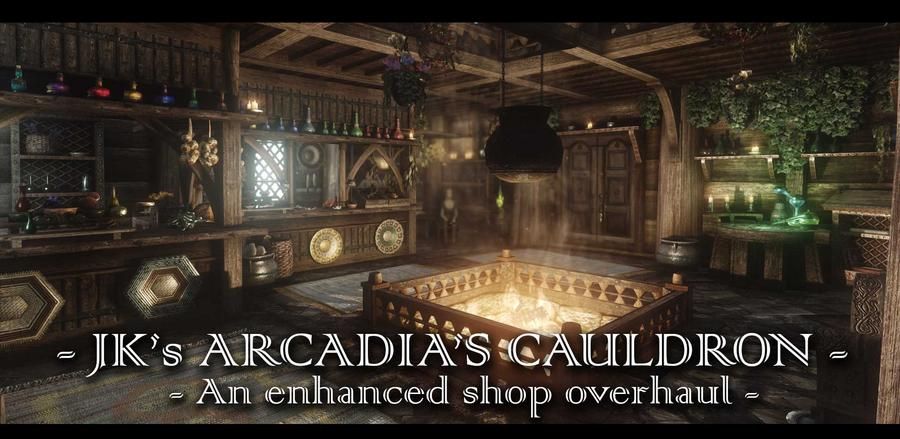 JK's Arcadia's Cauldron mod for The Elder Scrolls V: Skyrim Special Edition