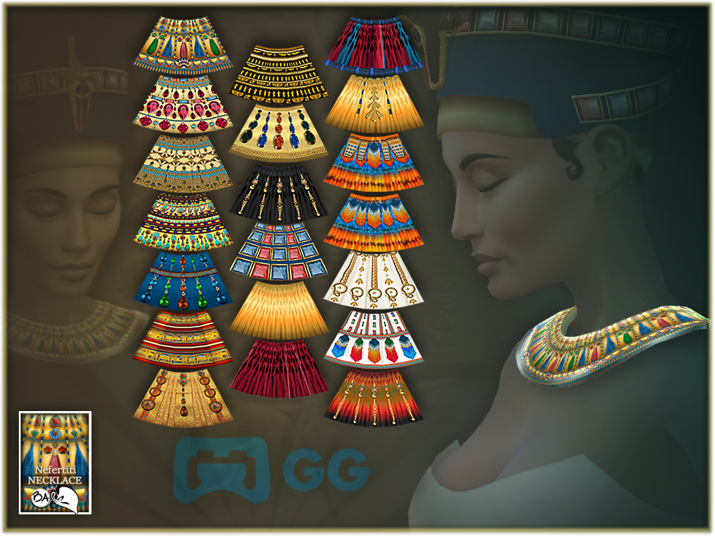 GG- Necklace Nefertiti mod for The Sims 4 