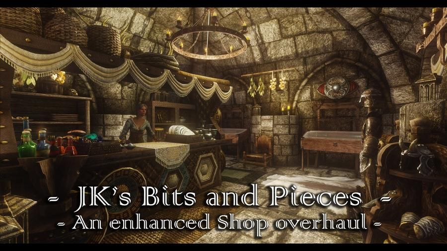 JK's Bits and Pieces mod for The Elder Scrolls V: Skyrim Special Edition