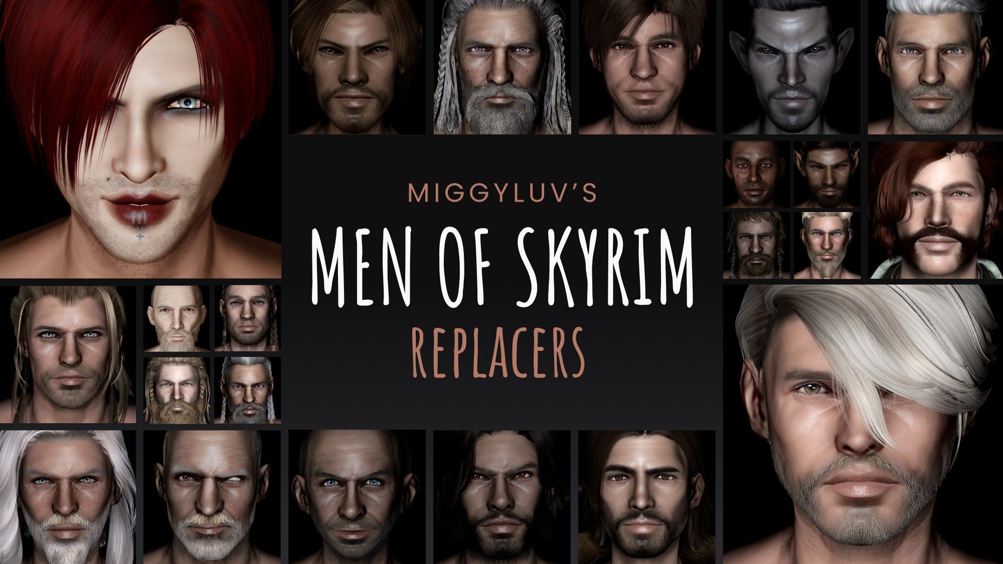 Miggyluv's NPCs - Men of Skyrim mod for The Elder Scrolls V: Skyrim Special Edition