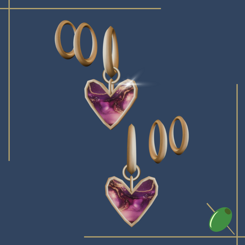 Galaxy Heart Hoops mod for The Sims 4 