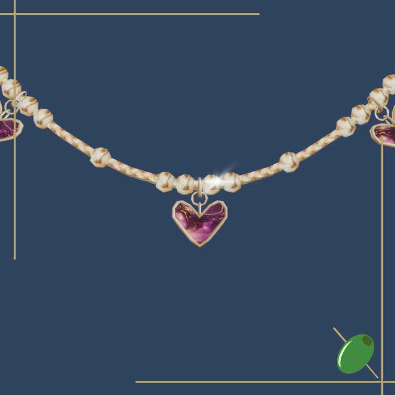 Galaxy Heart Necklace mod for The Sims 4 