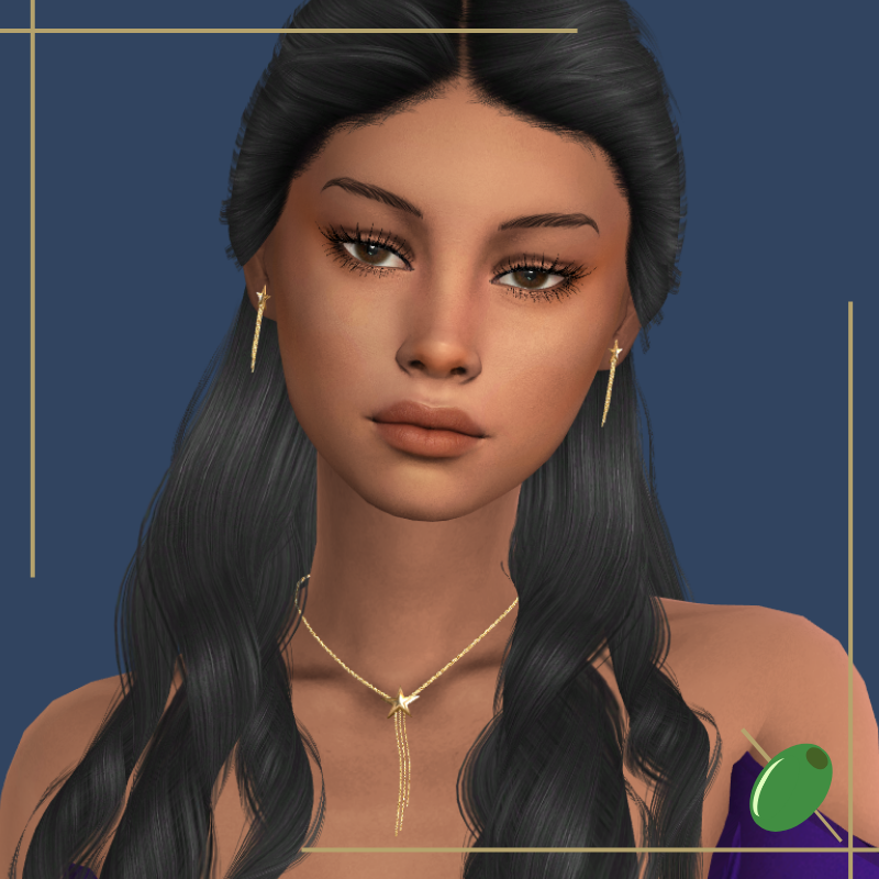 Stardrop Necklace mod for The Sims 4 
