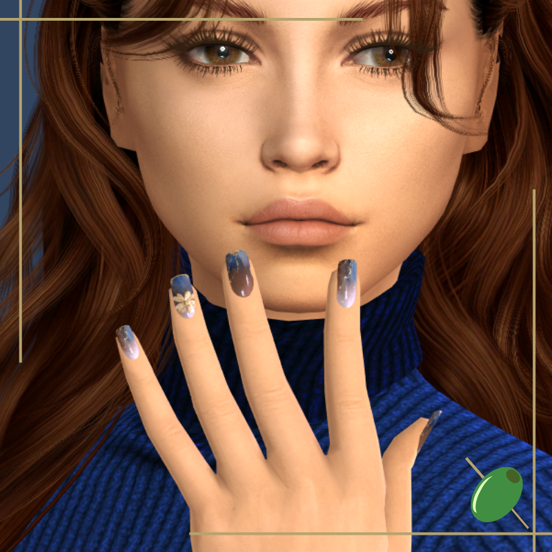 Elisha Nails mod for The Sims 4 