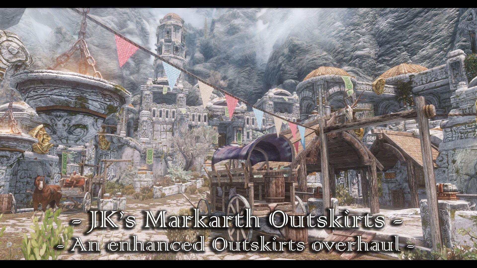 JK's Markarth Outskirts mod for The Elder Scrolls V: Skyrim Special Edition