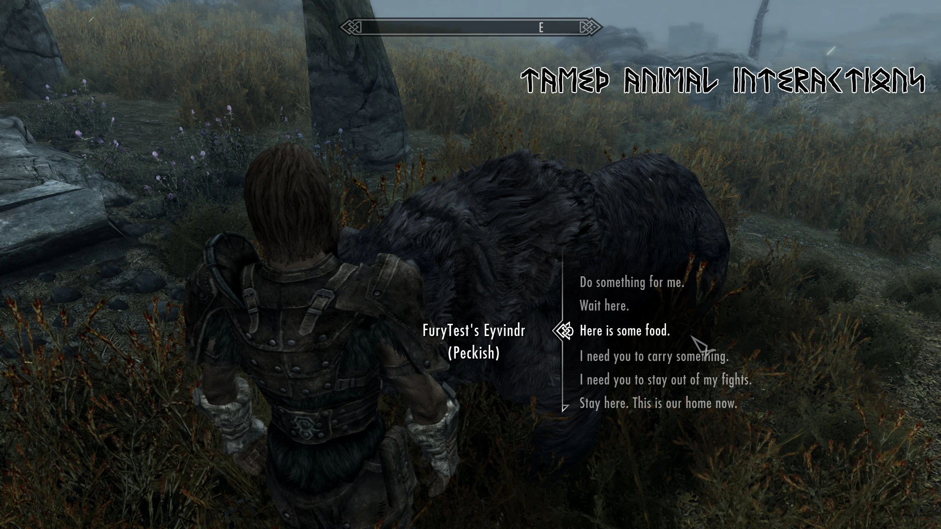 Fury - Animal Taming of Skyrim mod for The Elder Scrolls V: Skyrim Special Edition