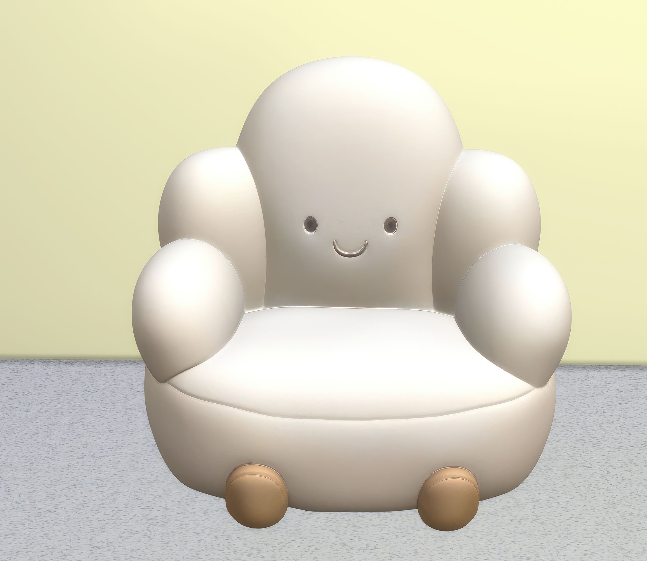 Nomi plush chair mod for The Sims 4 