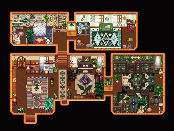 Logo's Rug Emporium Extravaganza mod for Stardew Valley