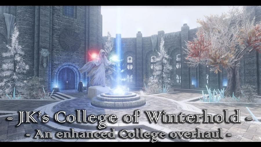 JK's College of Winterhold mod for The Elder Scrolls V: Skyrim Special Edition