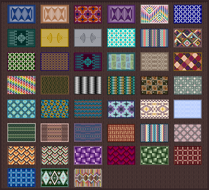 Logo's Rug Emporium Extravaganza mod for Stardew Valley