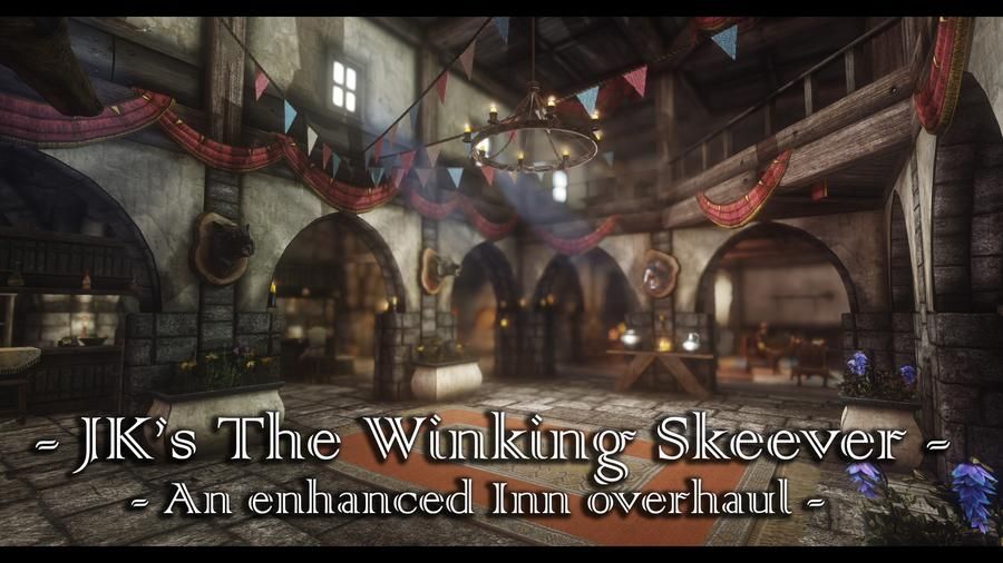 JK's The Winking Skeever mod for The Elder Scrolls V: Skyrim Special Edition